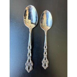 Lot of 2 Oneida Community Stainless Spoons Flatware